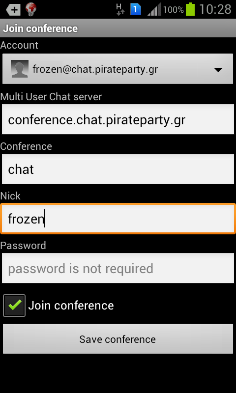 login to chatroom